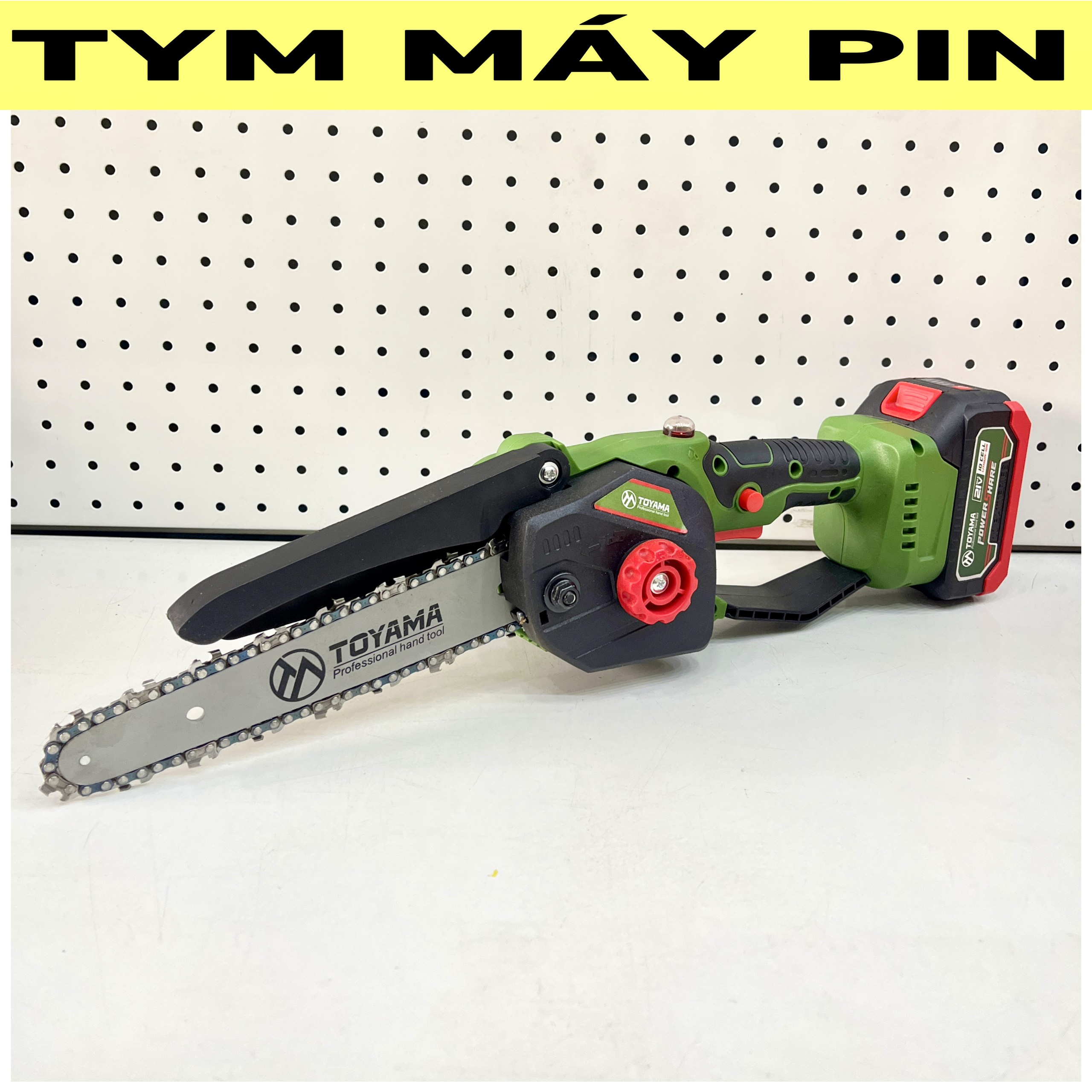 Bộ Máy Cưa Xích Pin 21V TOYAMA 8inch – TYMMAYPIN