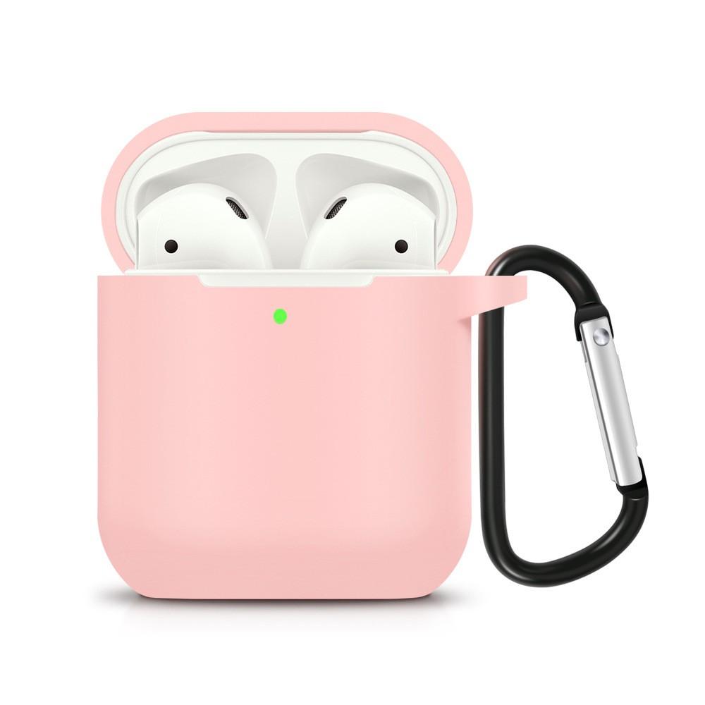 Vỏ Bảo Vệ - Case Airpods 1-2 Trơn Basic - Nhiều Màu - Silicon Chống Va Đập Siêu Bền