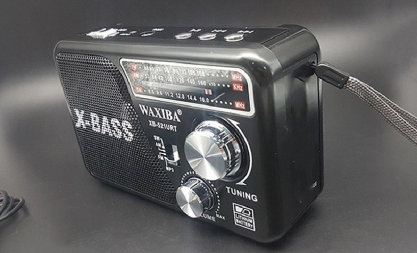Đài Radio FM WAXIBA XB-521URT  Đài FM 521 Có Hỗ Trợ Thẻ Nhớ TF Và USB Có Đèn Pin . Bảo Hành Lên Đến 6Tháng-Hàng Chính Hãng