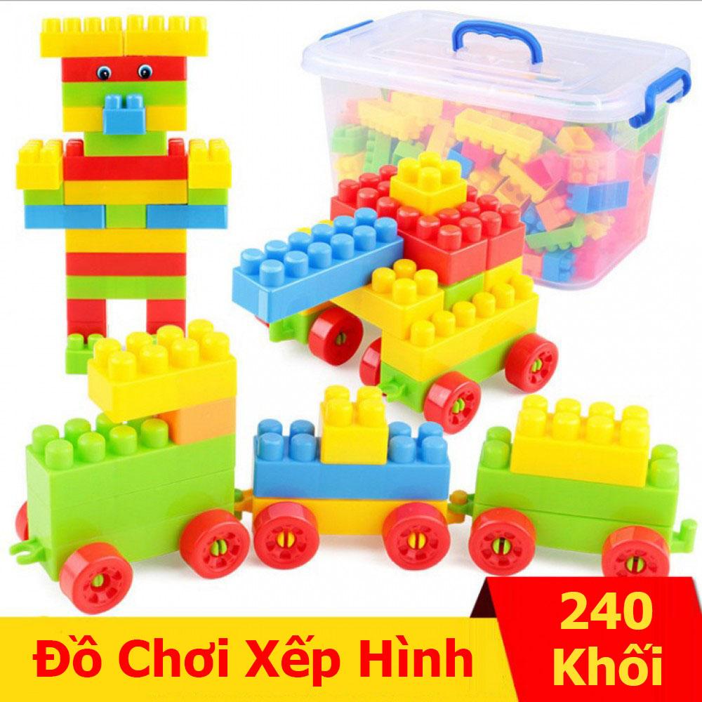 Đồ Chơi Xếp Hình 240 Khối Dành Cho Trẻ Em