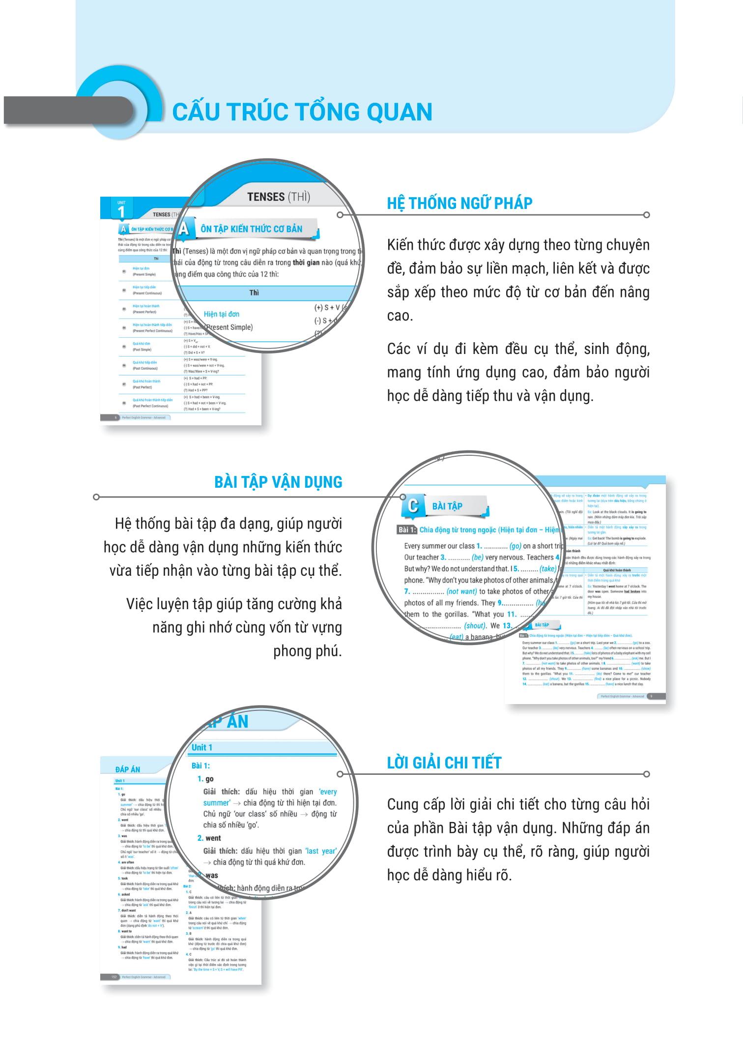 Sách Perfect English Grammar - Cẩm Nang Tự Học Toàn Diện Ngữ Pháp Tiếng Anh - Advanced