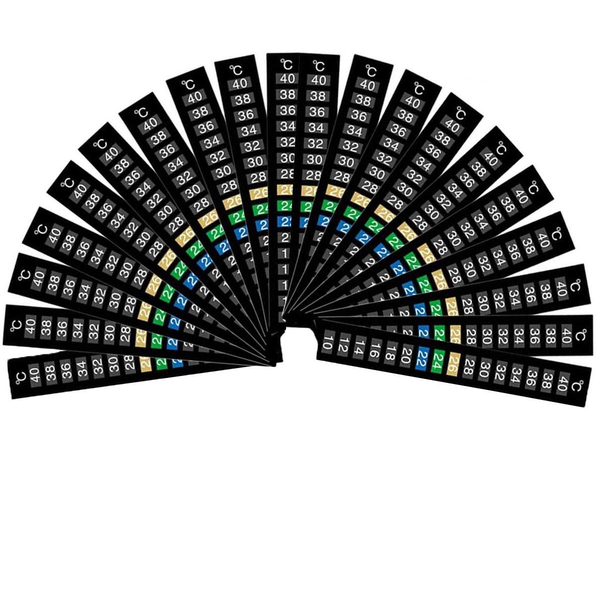 20 PCS Dải nhiệt kế Thủy sản kỹ thuật số Dải nhiệt kế cho rượu bia nhà bia