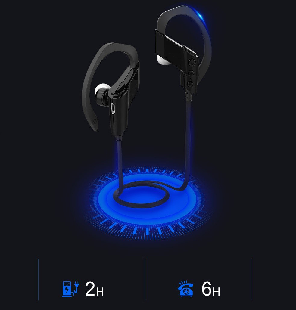 Tai Nghe Bluetooth Thể Thao Không Dây PKCBS501 - Hàng Chính Hãng