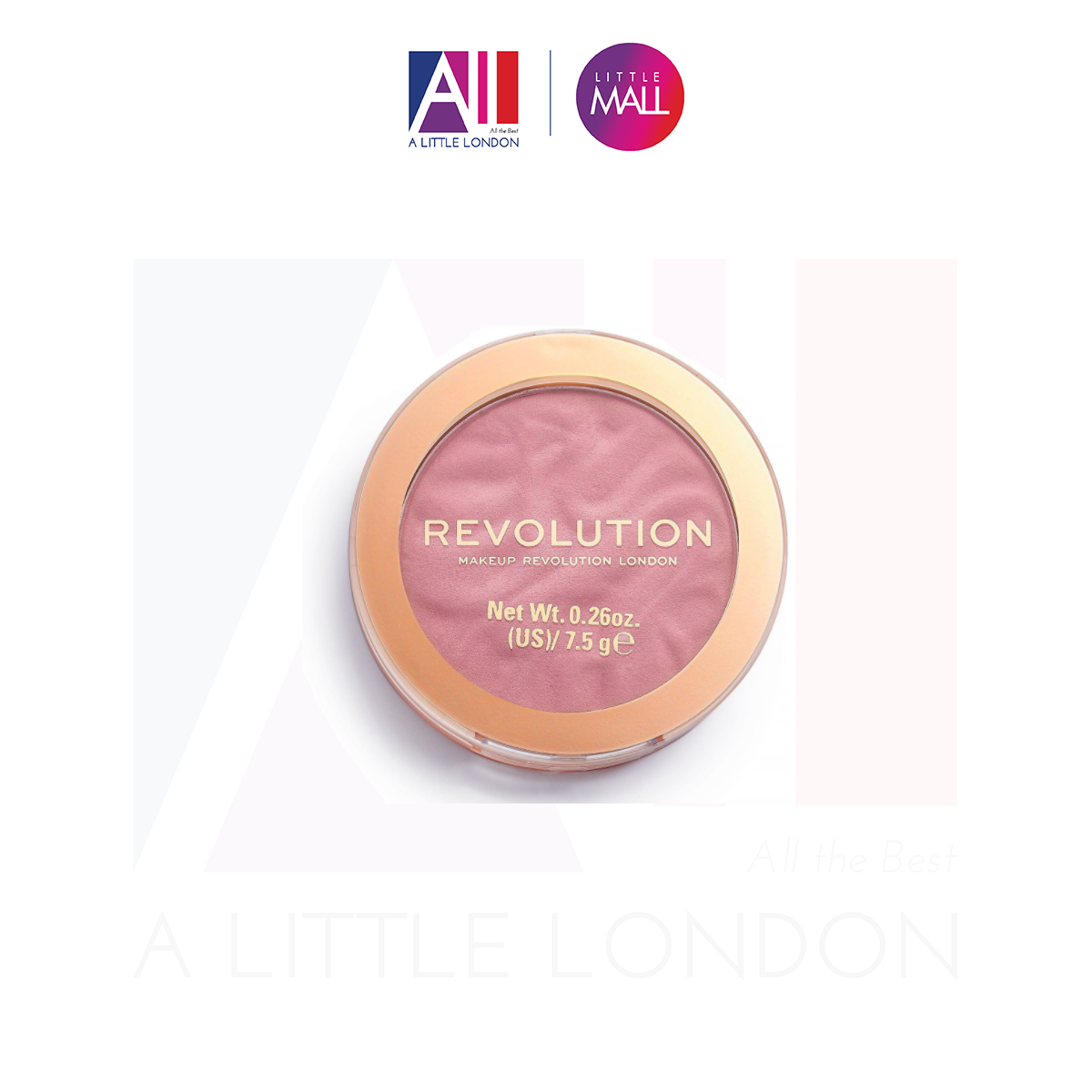 Phấn má Revolution Blusher Reloaded Violet Love 7.5g (Bill Anh)