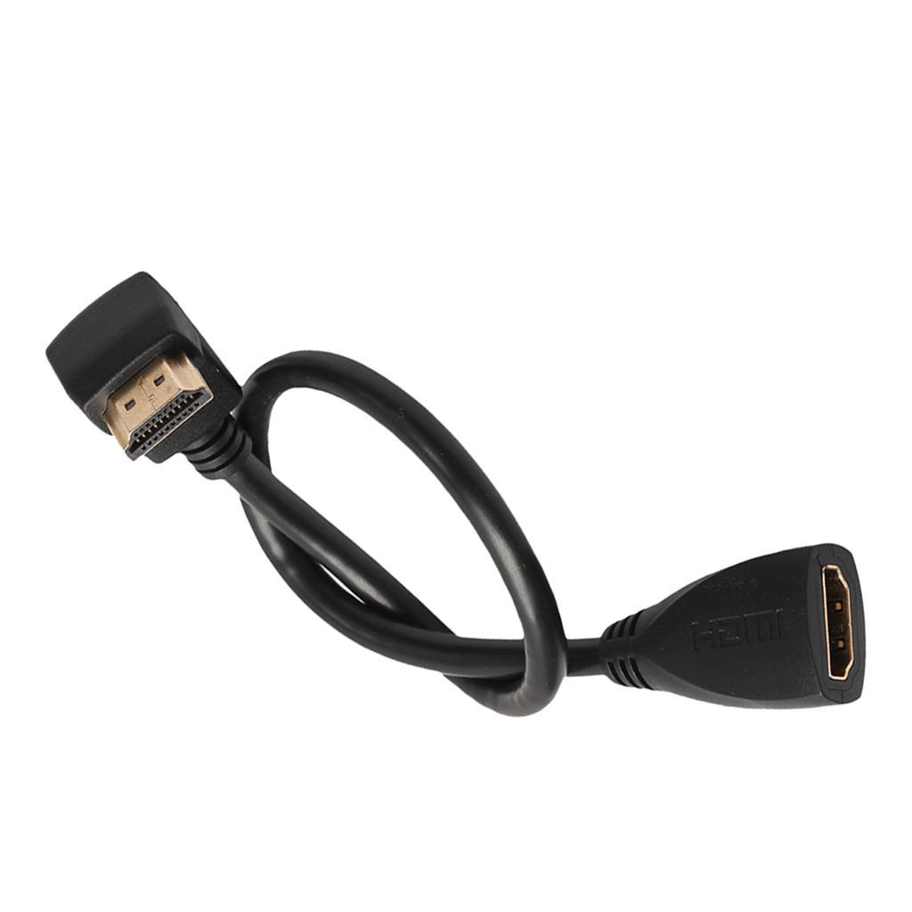 High Speed   Extension  Female to 270 Degree Angle A Male Cable