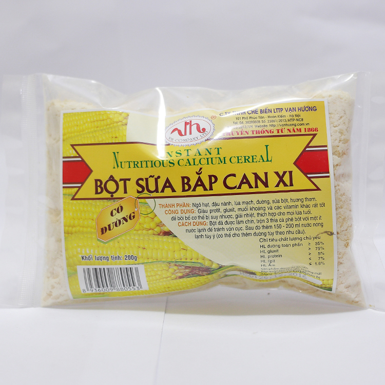 Bột sữa bắp canxi 200g