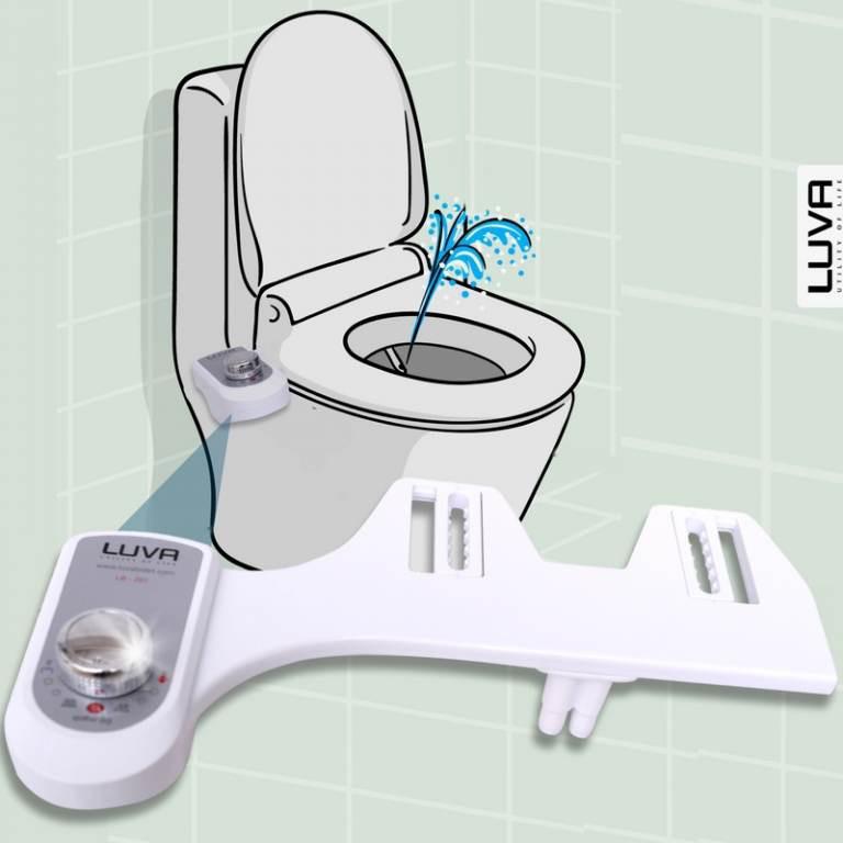 Vòi rửa vệ sinh thông minh Luva Bidet LB 201 - Hàng Chính Hãng