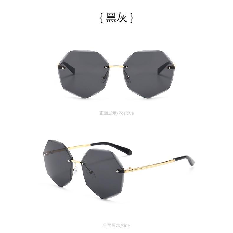 2021 Women's SunGlasses Fashion Sunglasses Large Thick Square Frame Eyeglasses