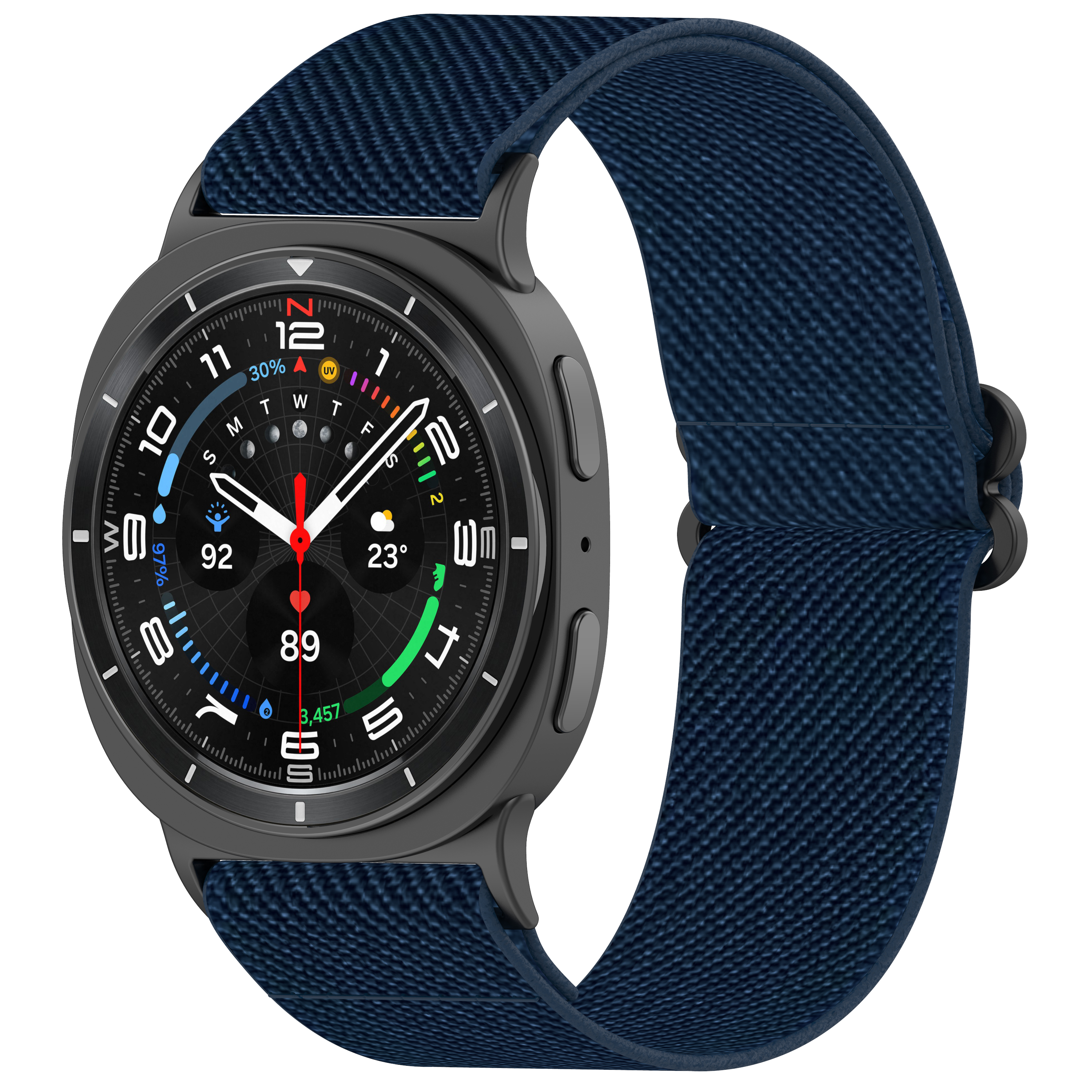 Dây Nylon Loop cho Samsung Galaxy Watch8 40mm / 44mm &amp; Galaxy Watch8 Classic 46mm - Hàng Chính Hãng