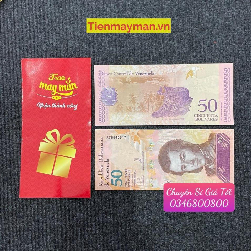 Tiền Hình Con Mèo Venezuela Lưu Niệm Lì Xì Tết 2023 - TẶNG KÈM BAO LÌ XÌ