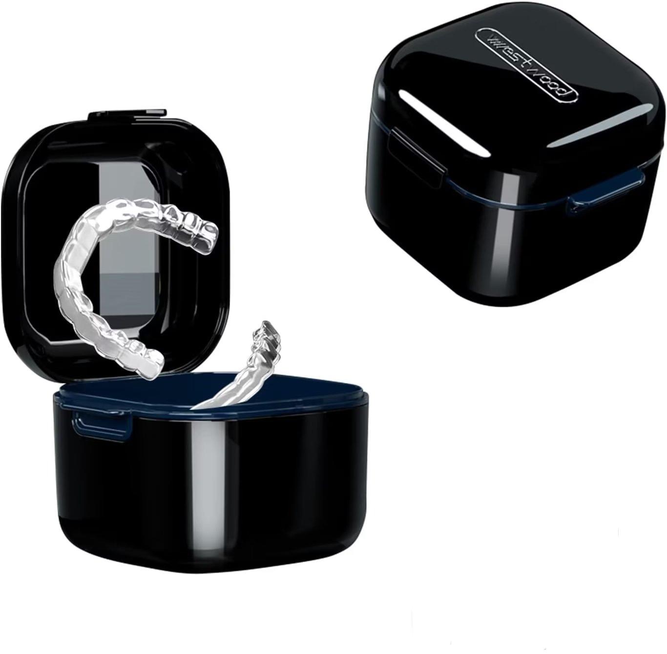 Hộp đựng răng giả, Hộp đựng răng giả có lưới lọc, Hộp giữ hàm chỉnh nha, Hộp làm sạch hàm duy trì