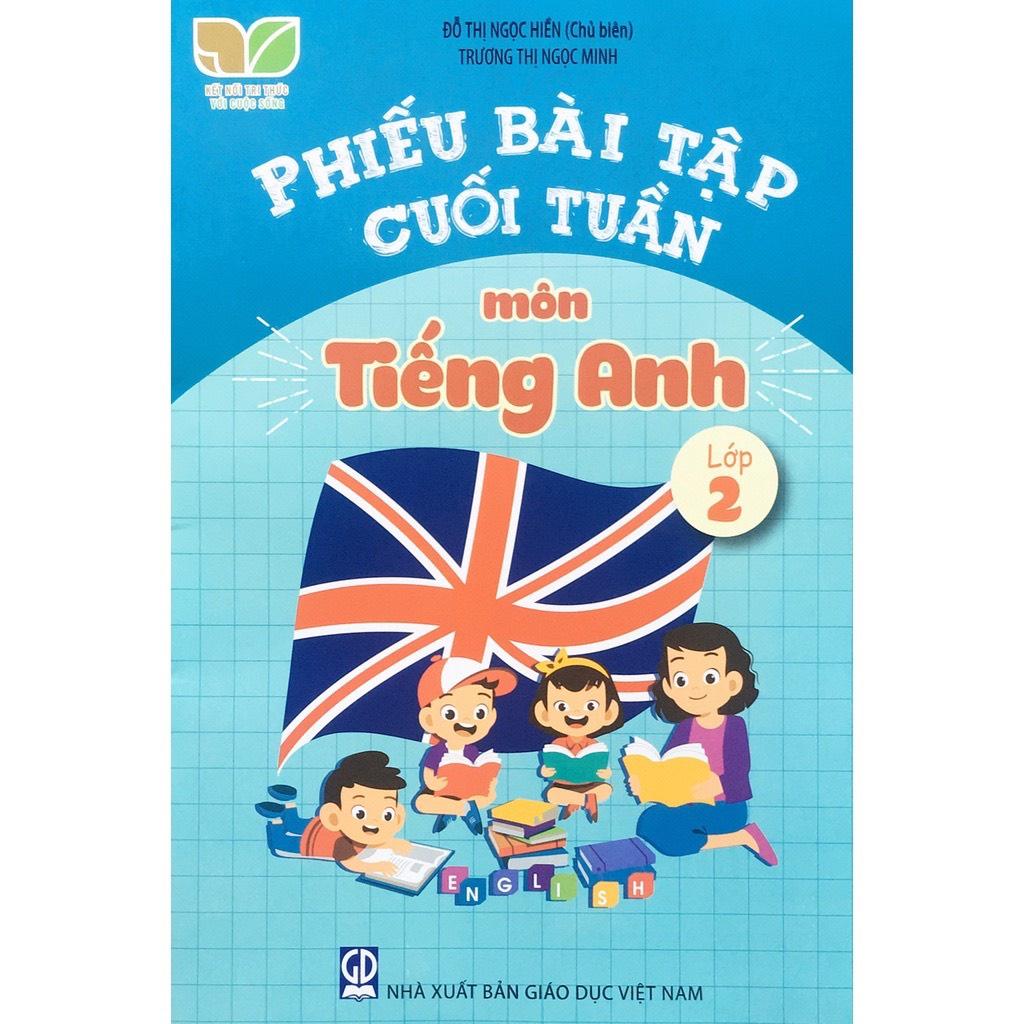 Sách Phiếu bài tập cuối tuần môn Tiếng Anh lớp 2