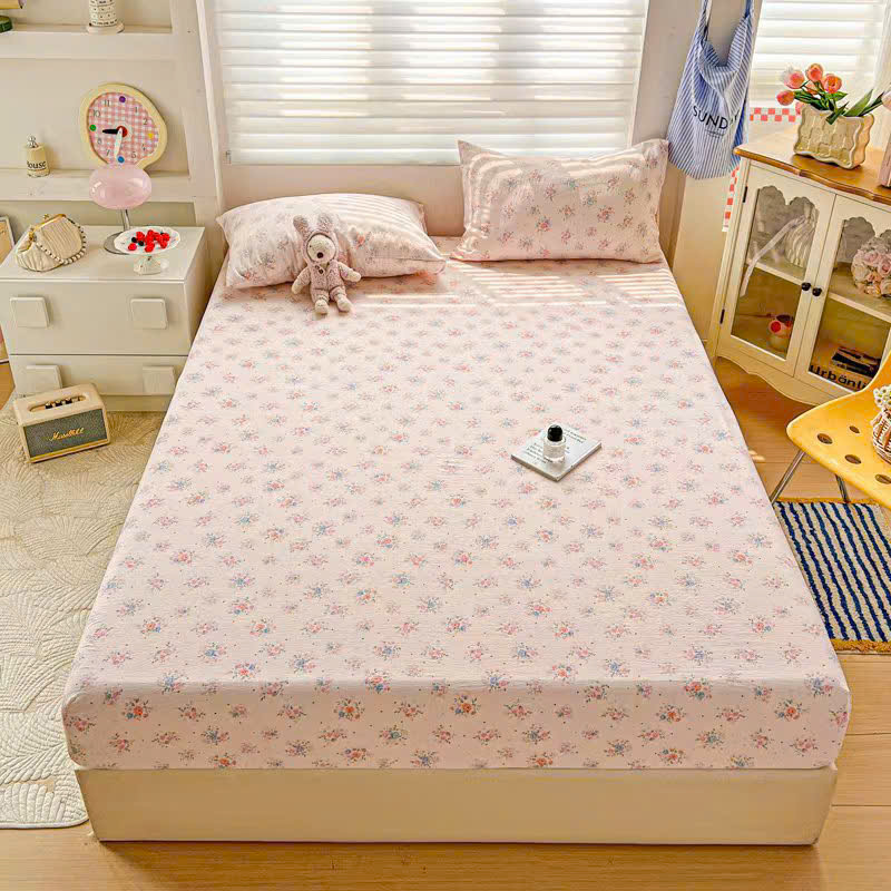 Bộ ga gối cotton Icy LIDACO họa tiết dễ thương chất liệu mềm mát nhiều mẫu lựa chọn