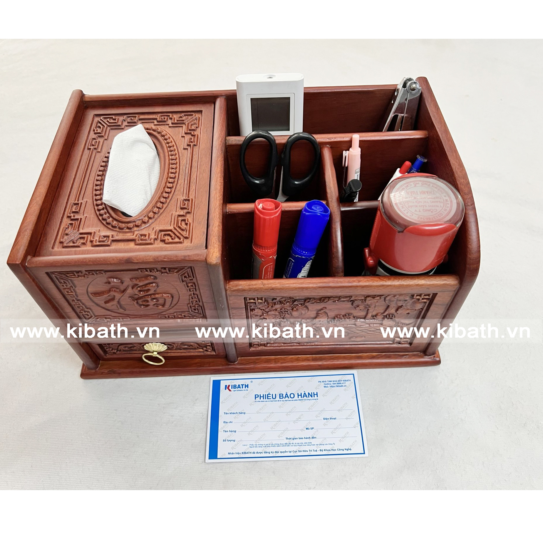 Kệ Gỗ Hương Đa Năng Cho Văn Phòng KB-NT006