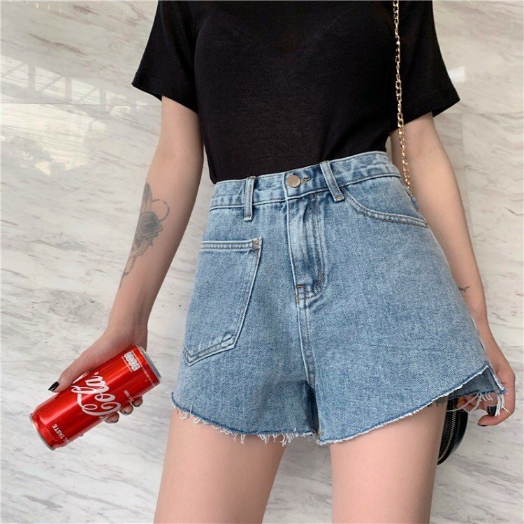 QUẦN SHORT JEAN 1 TÚI, KHÔNG LAI,CHÂN DÀI, THON VỚI EM NÀY, SIÊU HÁCH DÁNG NHOA