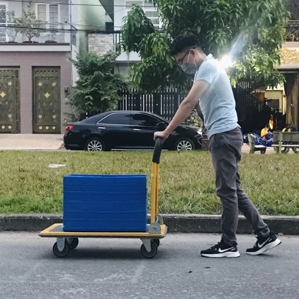 Thùng Đựng Đồ 65L Loại Siêu Dày - Hộp Để Đồ Gấp Gọn Đa Năng , Để Cốp Sau Ô Tô - Tiện Lợi , Nhựa PP Cao Cấp