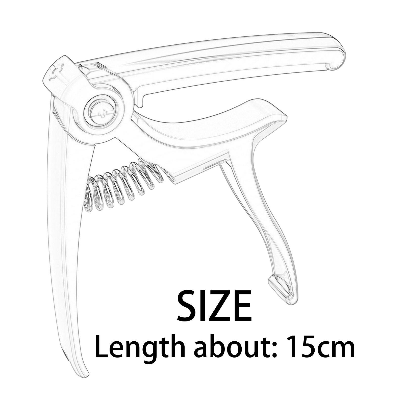 Guitar Capo Capo Tuning Clamp Adjustment Clip Tension Adjustable Guitar Capo Acoustic for Electric Guitar Ukulele Bass Mandolin Accs