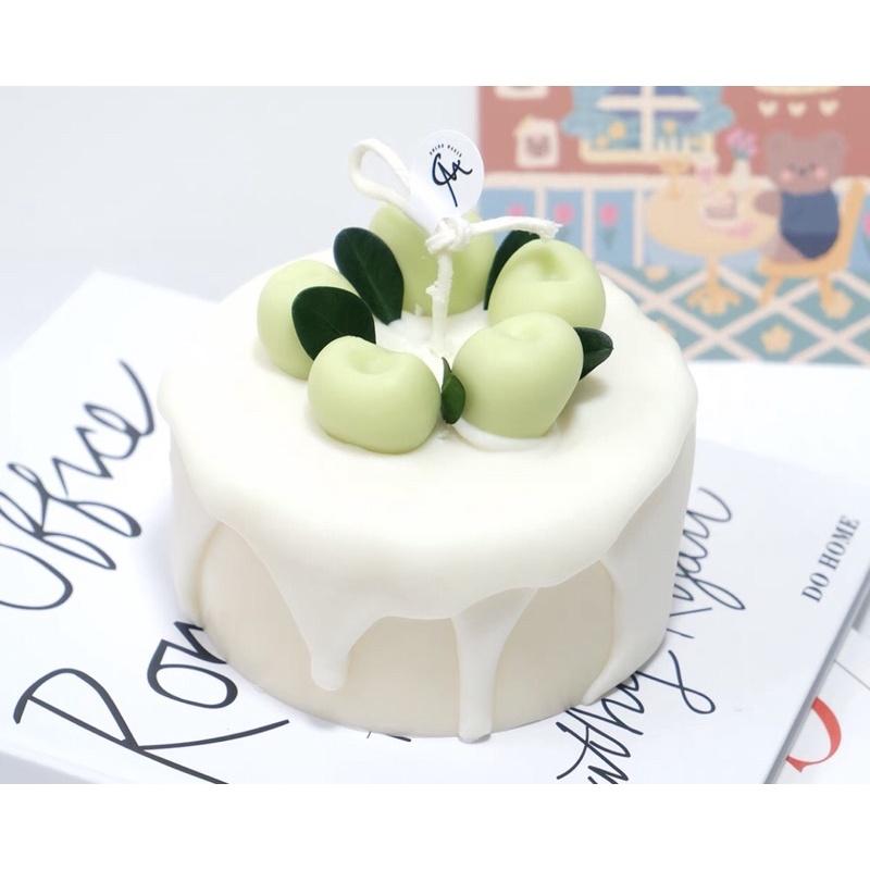 Nến Thơm Bánh Kem Cherry Handmade, Quà Tặng Sinh Nhật - Dory Lab