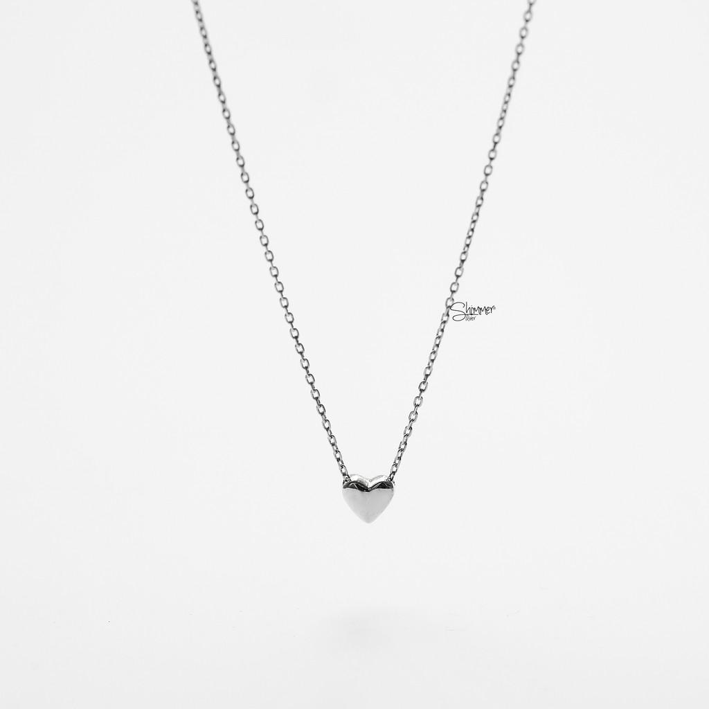 Dây Chuyền Bạc Nữ 925 Mini Heart - Quà Tặng Ý Nghĩa - Shimmer Silver