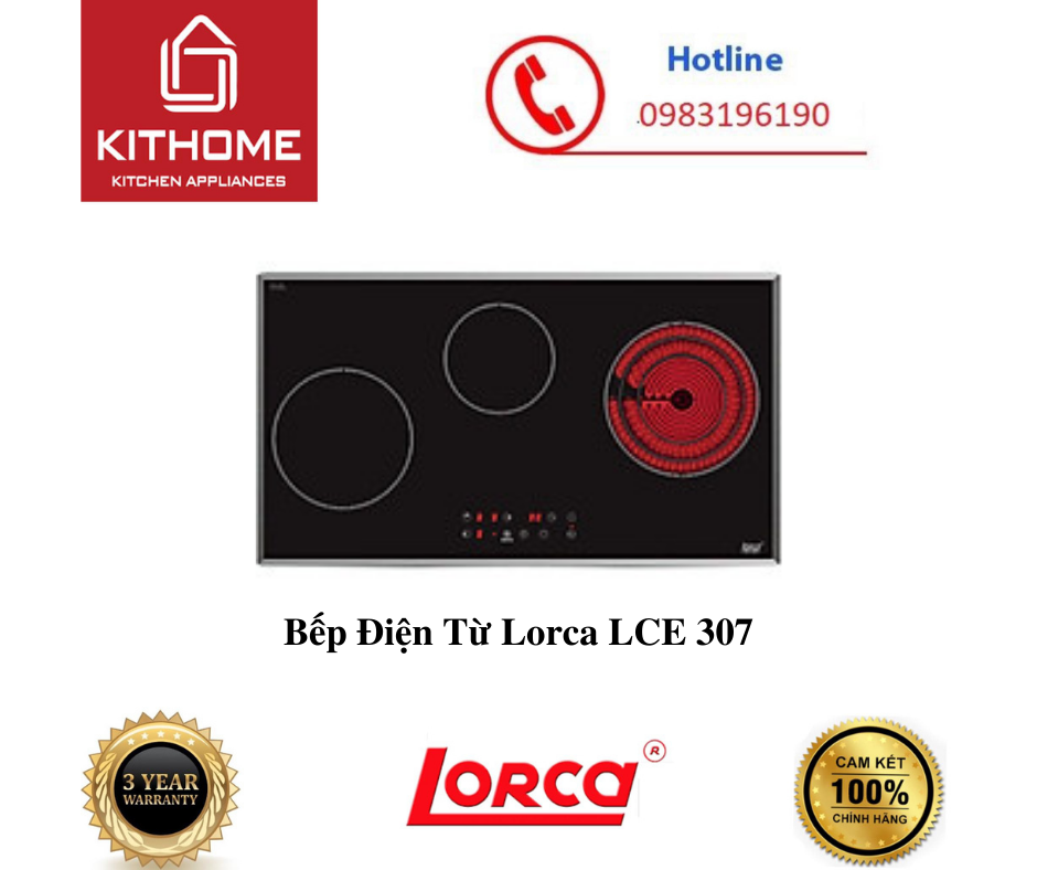 Bếp Điện Từ Lorca LCE 307 - Hàng Chính Hãng