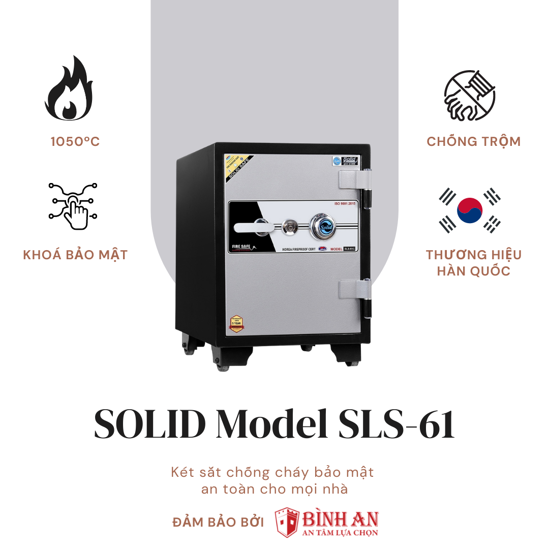 Két Sắt SolidSLS-61E (110kg)