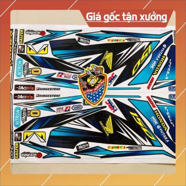 Tem rời winner sọc xanh đen