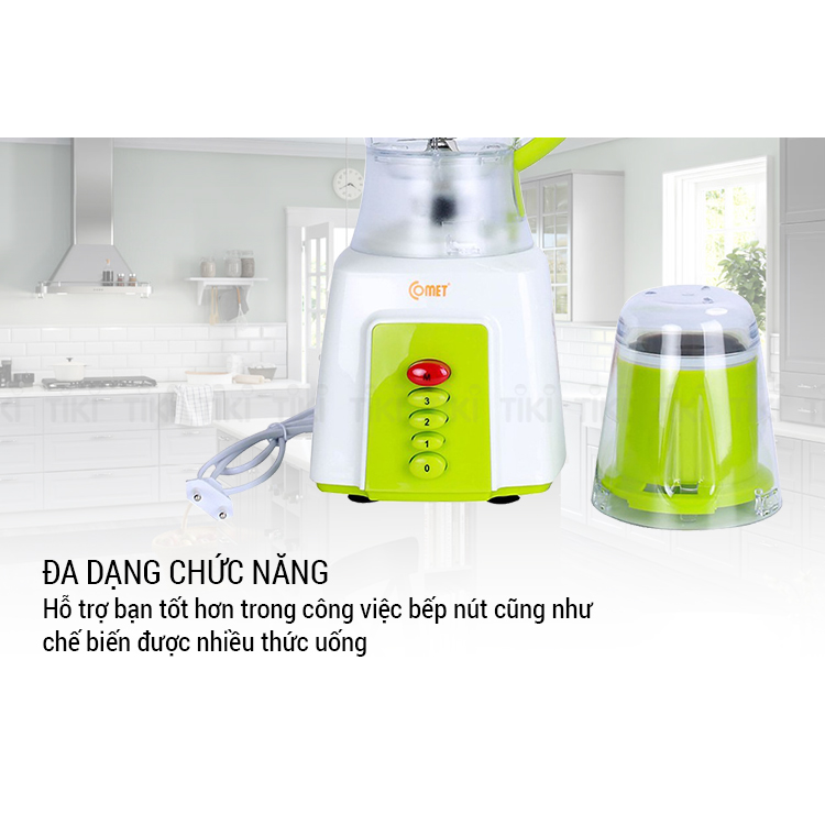 Máy Xay Sinh Tố Comet CM9969 - Xanh Lá - Hàng Chính Hãng