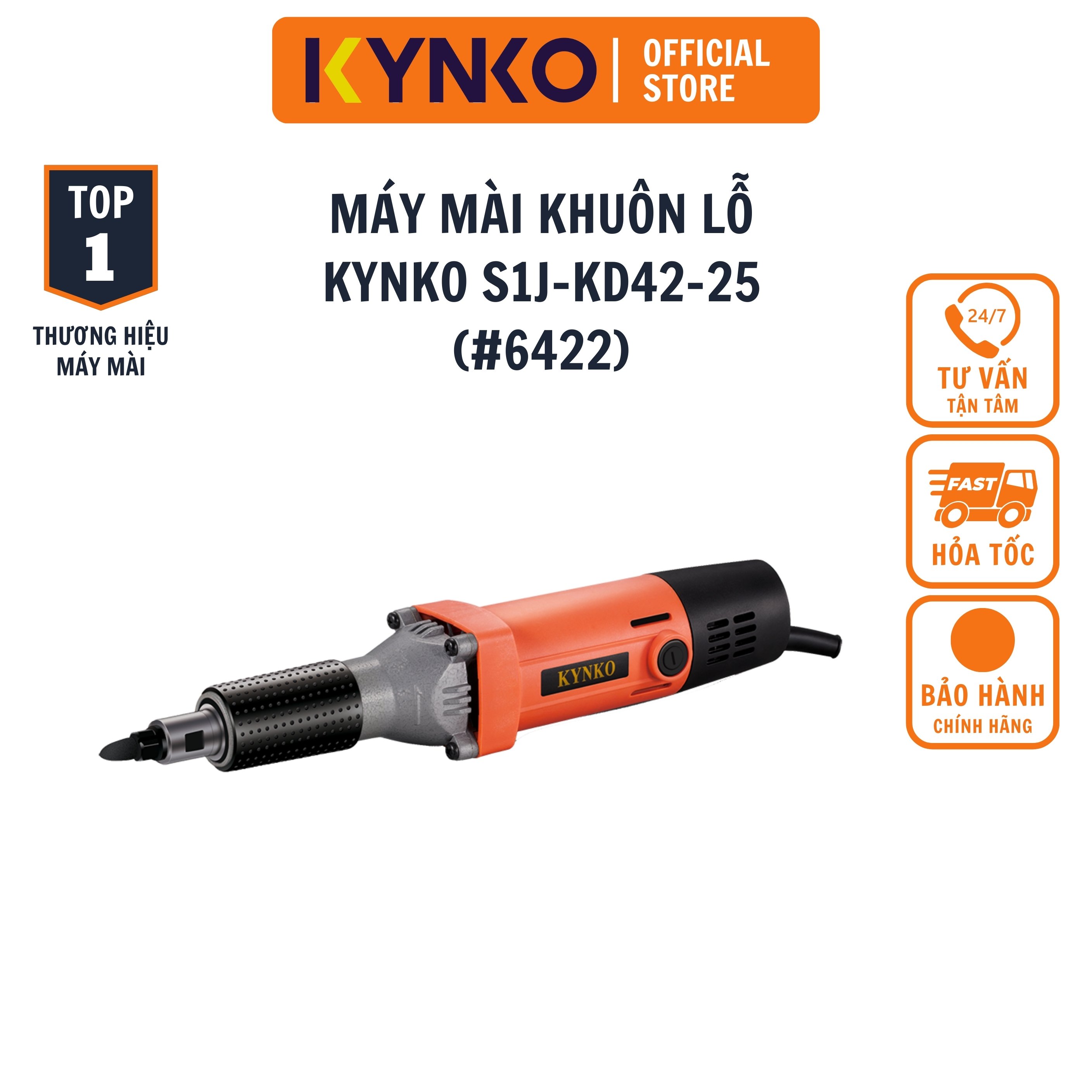 Máy mài khuôn lỗ - mài thẳng - KD42 - D giá tốt chính hãng Kynko S1J- KD42 -25 # 6422