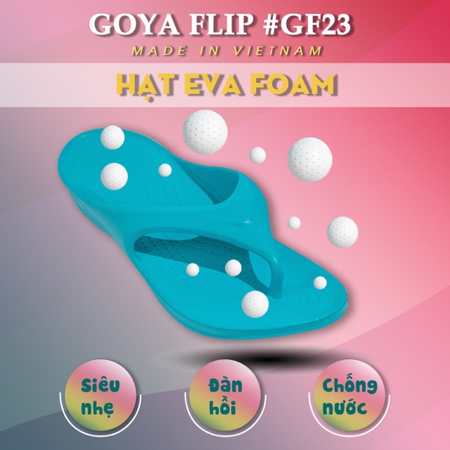 [HOT] Dép Thể thao chạy bộ Goya Flip GF23 - Màu Xanh