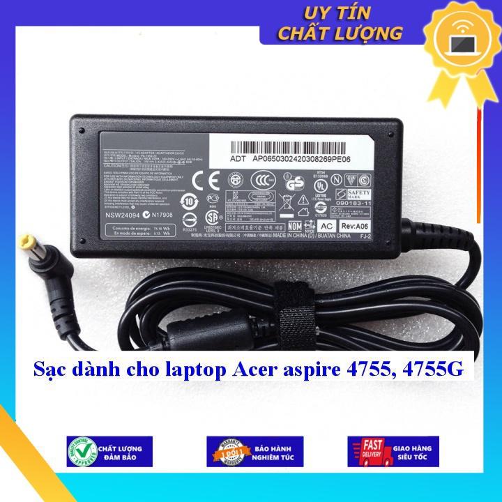 Sạc dùng cho laptop Acer aspire 4755 4755G - Hàng Nhập Khẩu New Seal