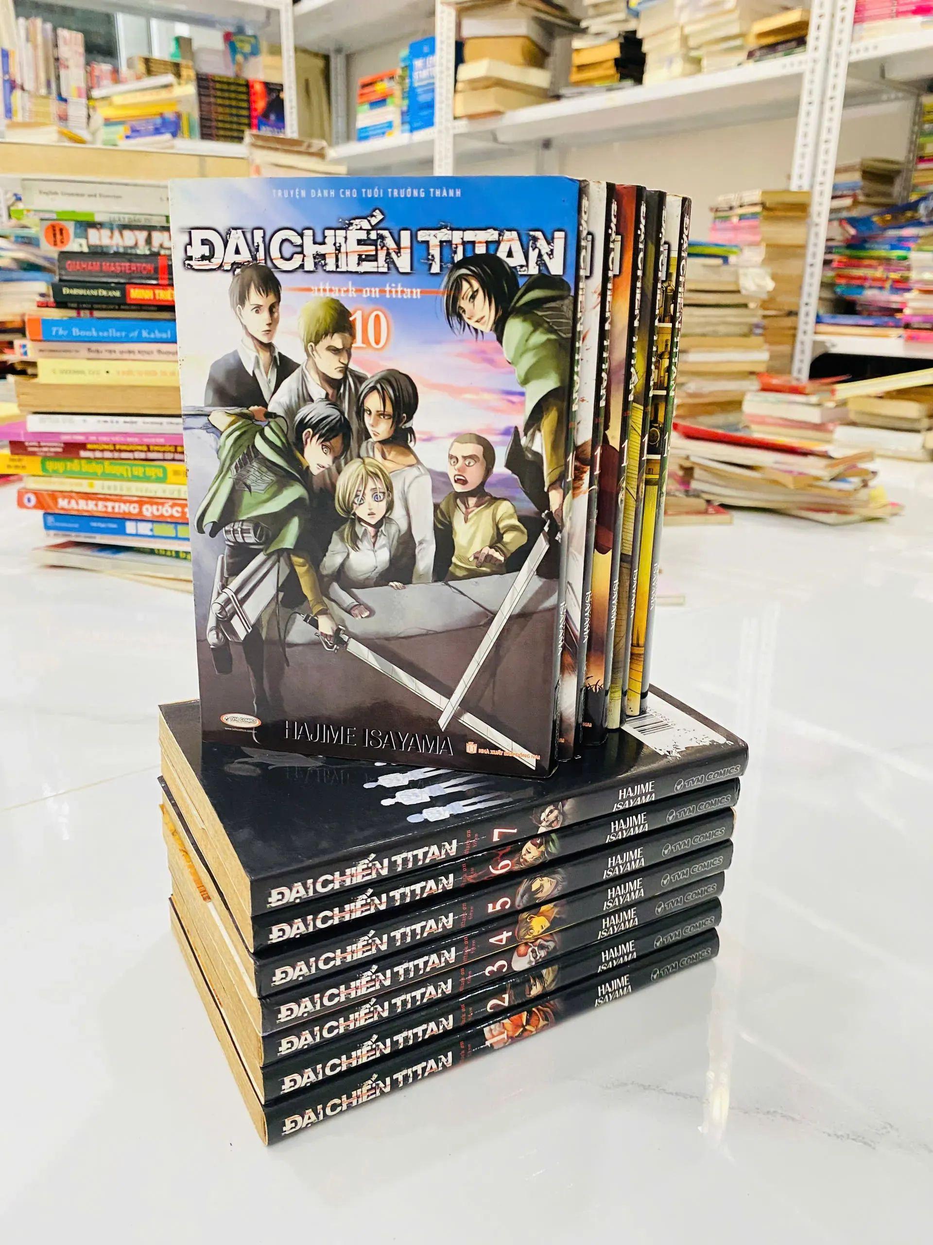 Đại Chiến Titan tập 1 -7, 10-14