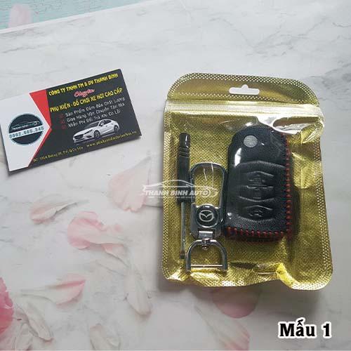 Móc Treo Chìa Khóa Bao Da Cao Cấp cho Xe Mazda
