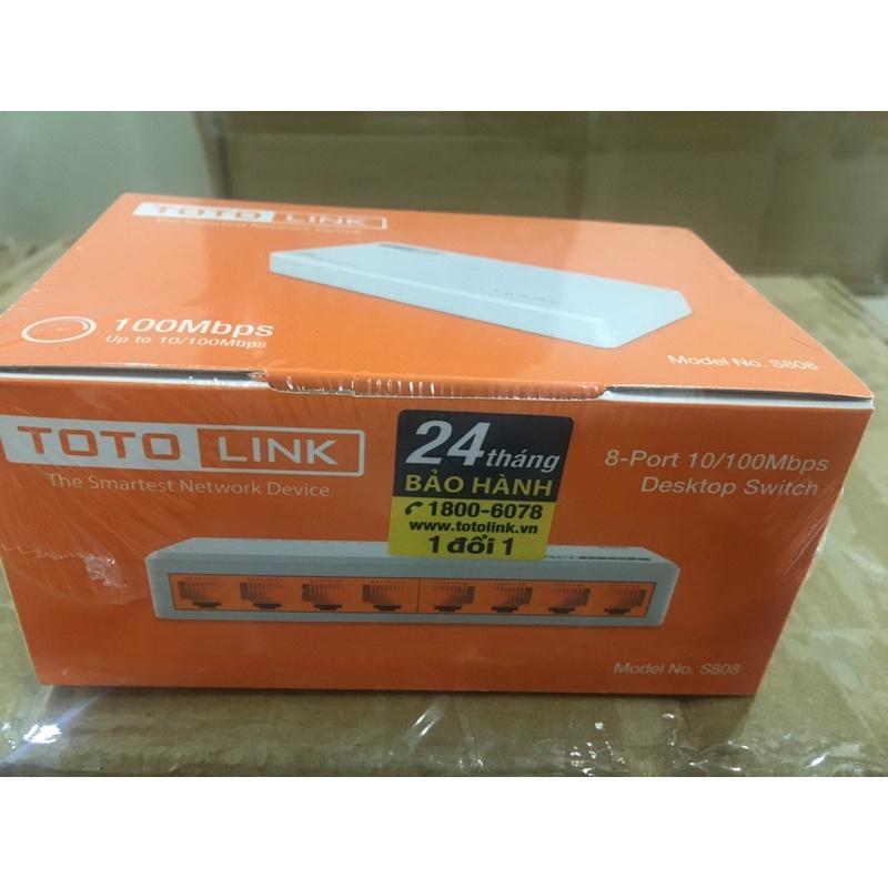 Bộ chia mạng 8 cổng - s808 Totolink 8P 10-100Mbps S808