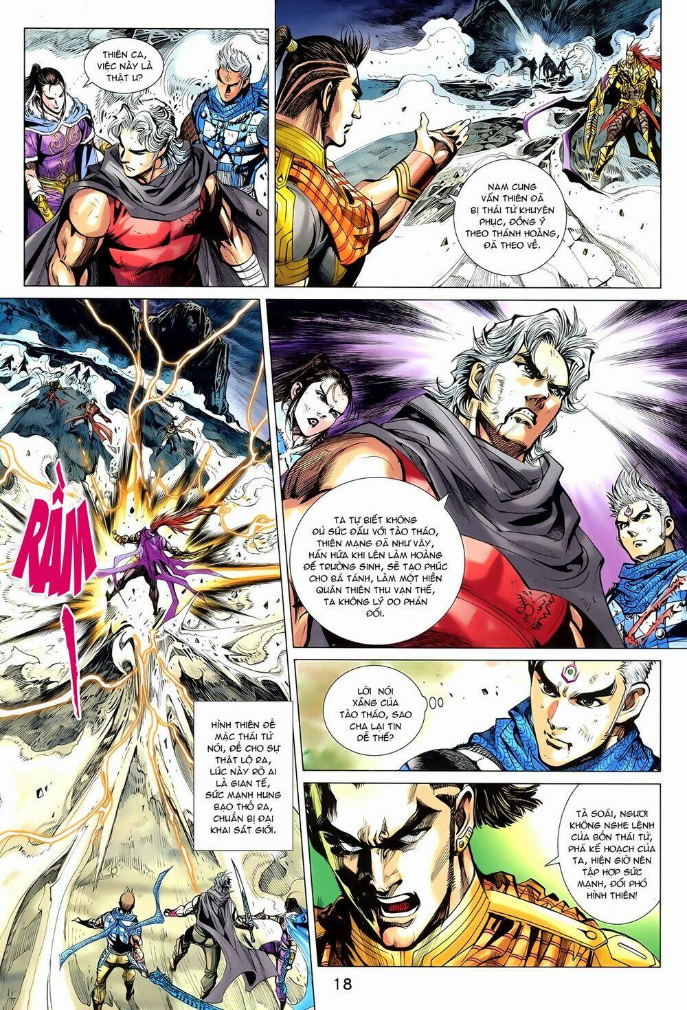 thần binh vấn thiên chapter 23 17