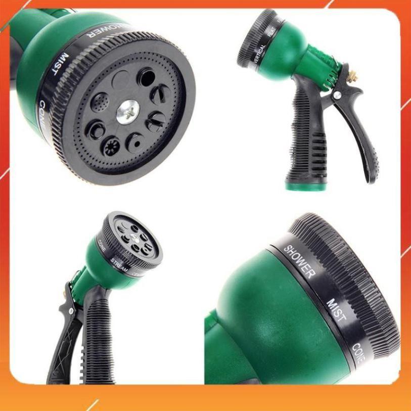 Vòi xịt rửa xe,Vòi phun nước tưới cây tăng áp thông minh 8 chế độ 815621