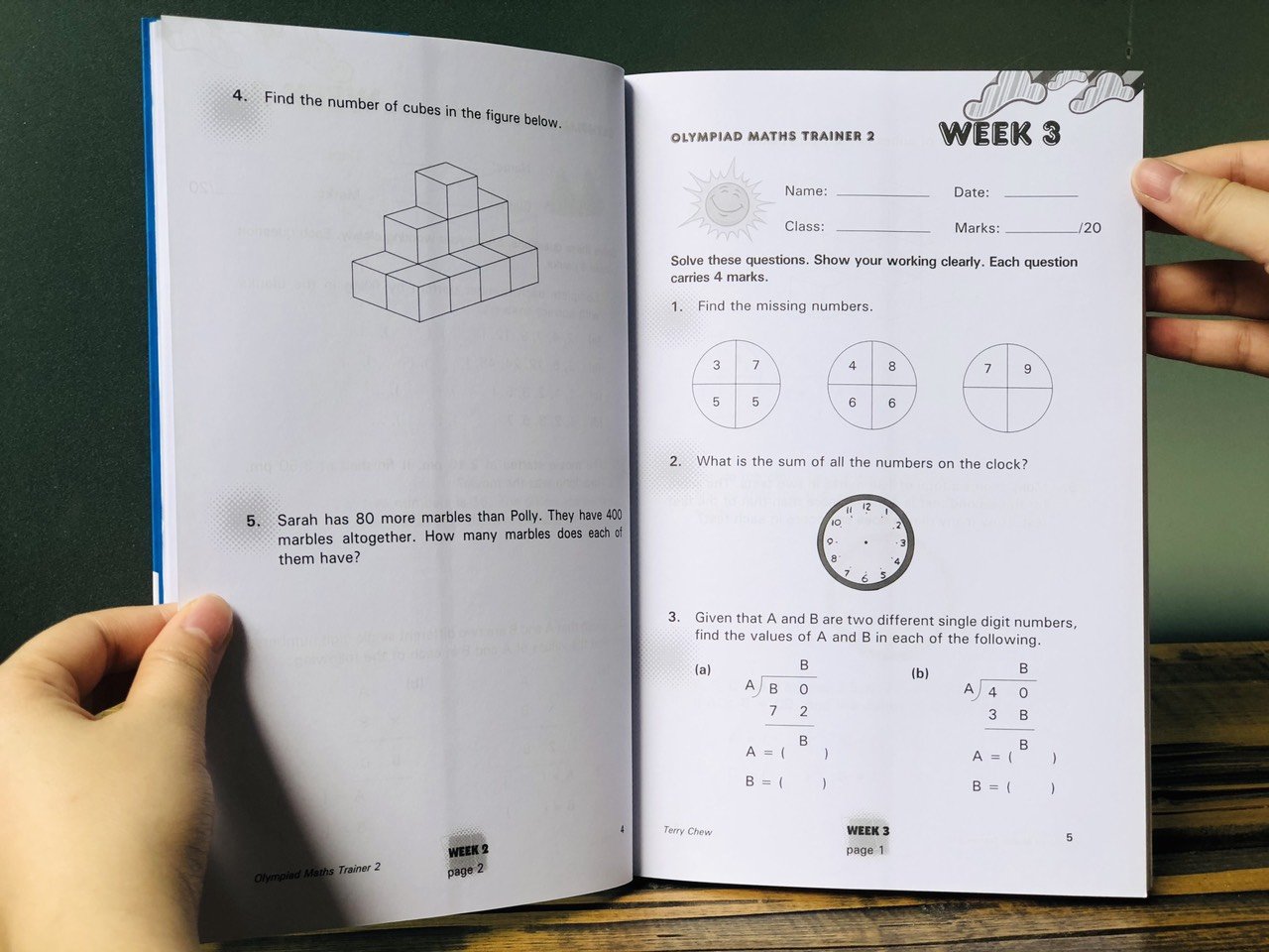 Sách : Olympiad Maths Trainer 2 - Toán Lớp 2 Á Châu books