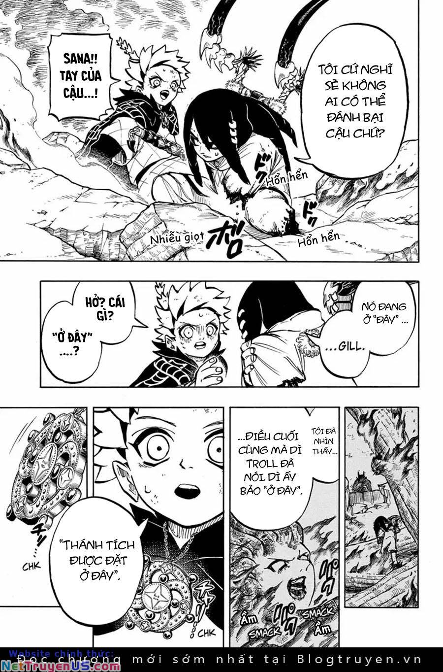 gill: "không ai có thể đánh bại ta khi ta dùng rìu!" chapter 13 19