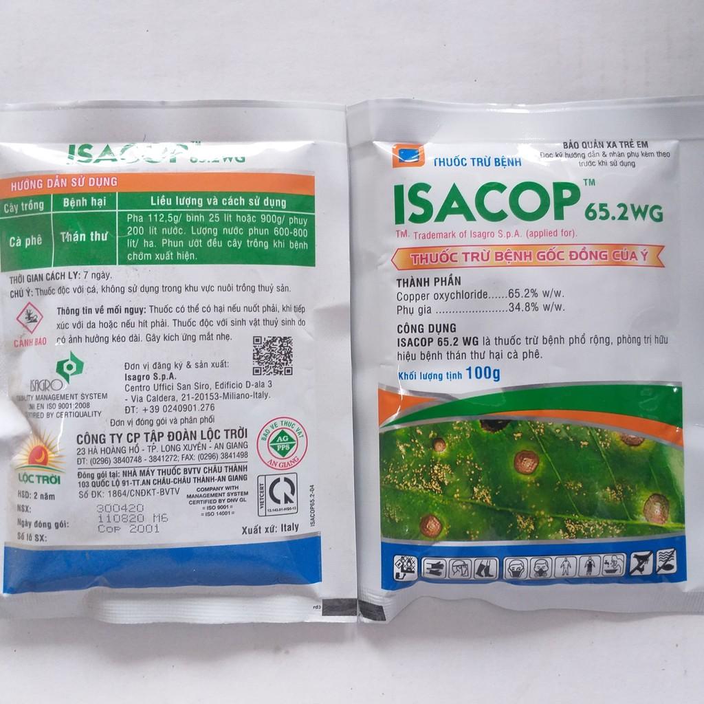 ISACOP- THUỐC TRỪ BỆNH GỐC ĐỒNG CỦA Ý - Gói 100g