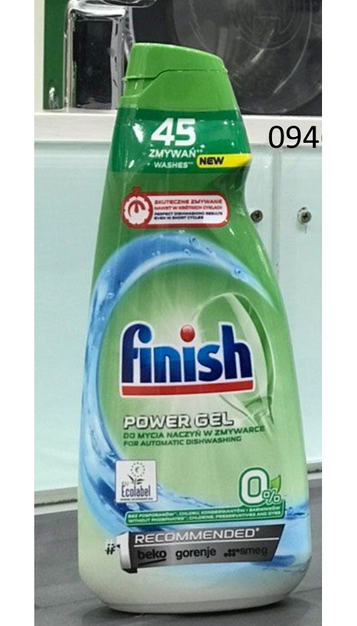 Xà phòng Gel rửa bát Finish Classic  1.3 lít dùng cho máy rửa chén bát, Nước rửa bát Finish Gel 1300ml