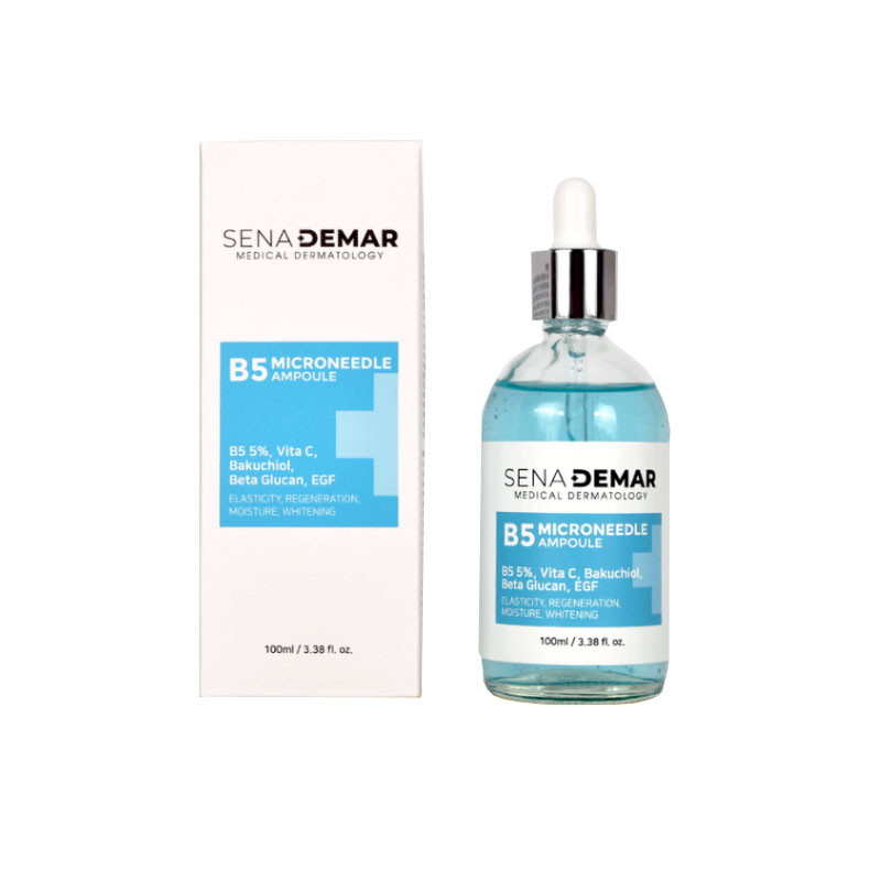 Serum B5 SENA DEMAR Microneedle Ampoule duy trì độ ẩm phục hồi làn da tự nhiên 100ml