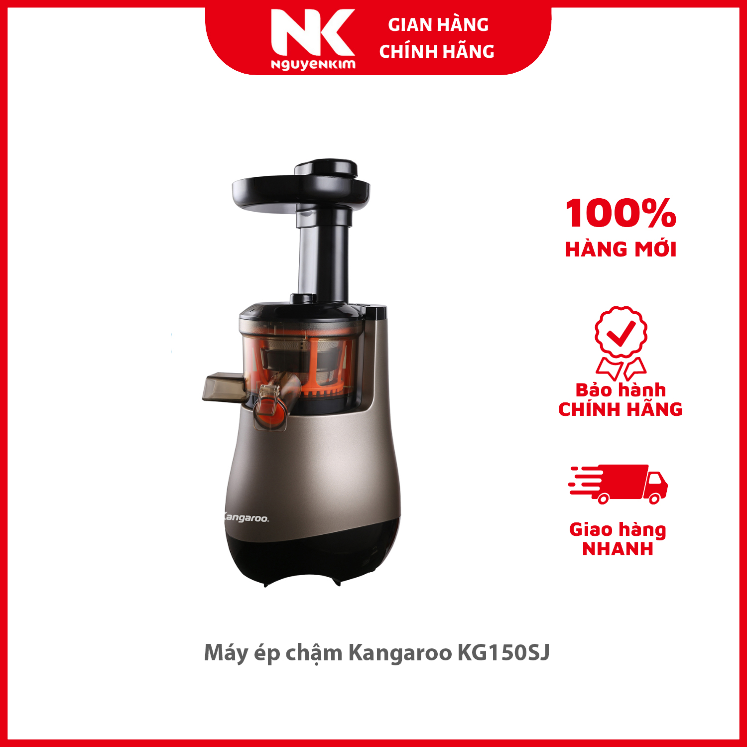 Máy ép chậm Kangaroo KG150SJ - Hàng chính hãng