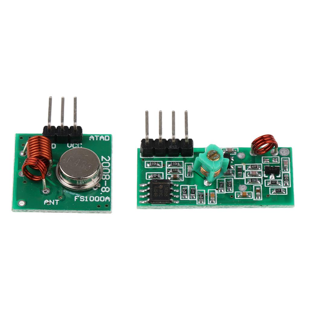 433 MHz Wireless Transmitter And Receiver Modules MX-FS-03V And MX-05 For