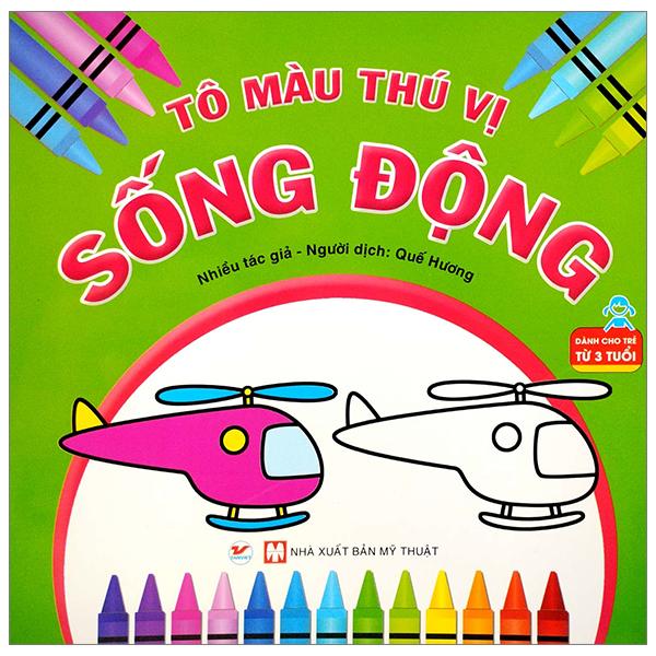 Tô Màu Thú Vị - Sống Động