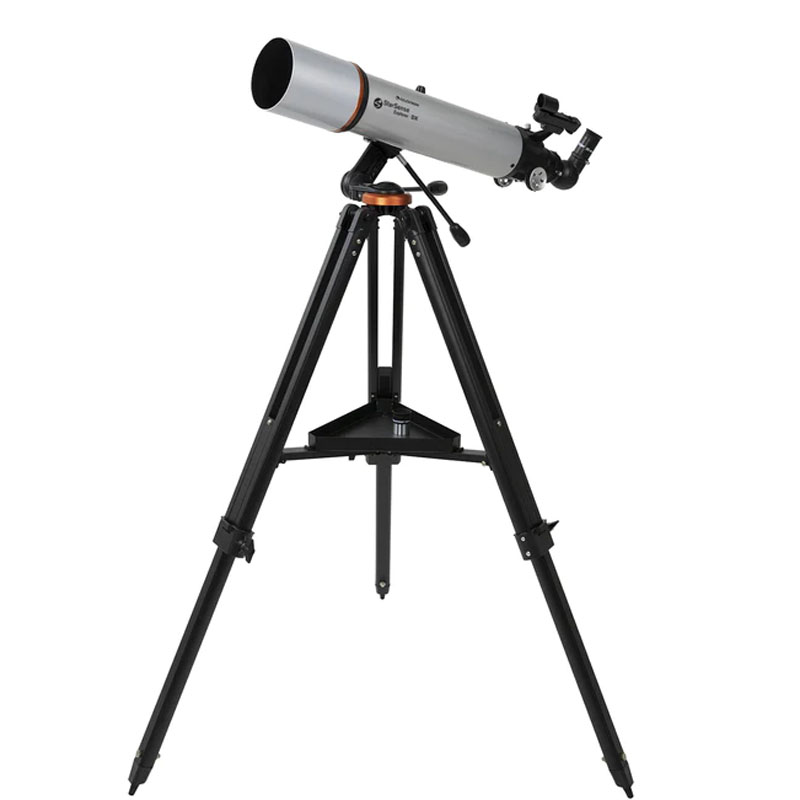 Kính thiên văn Celestron Starsense 102, sử dụng công nghệ định hướng tìm sao dành cho điện thoại thông minh, dòng khúc xạ, quan sát thiên văn và địa văn, các hành tinh Sao Mộc, sao Thổ, sao Kim, tinh vân | Hàng chính hãng