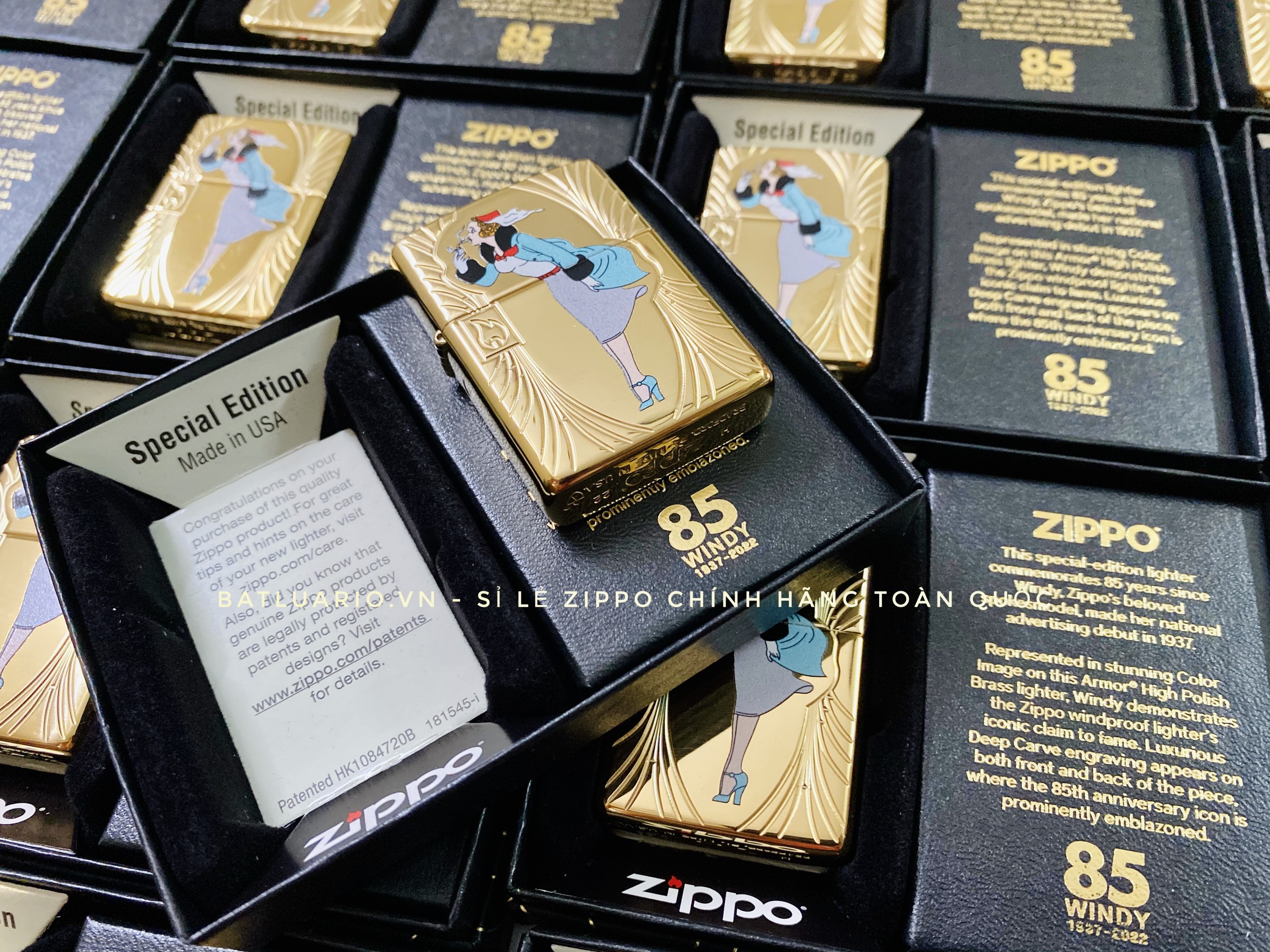 Bật Lửa Zippo 48413 – Zippo Windy 85th Anniversary Collectible