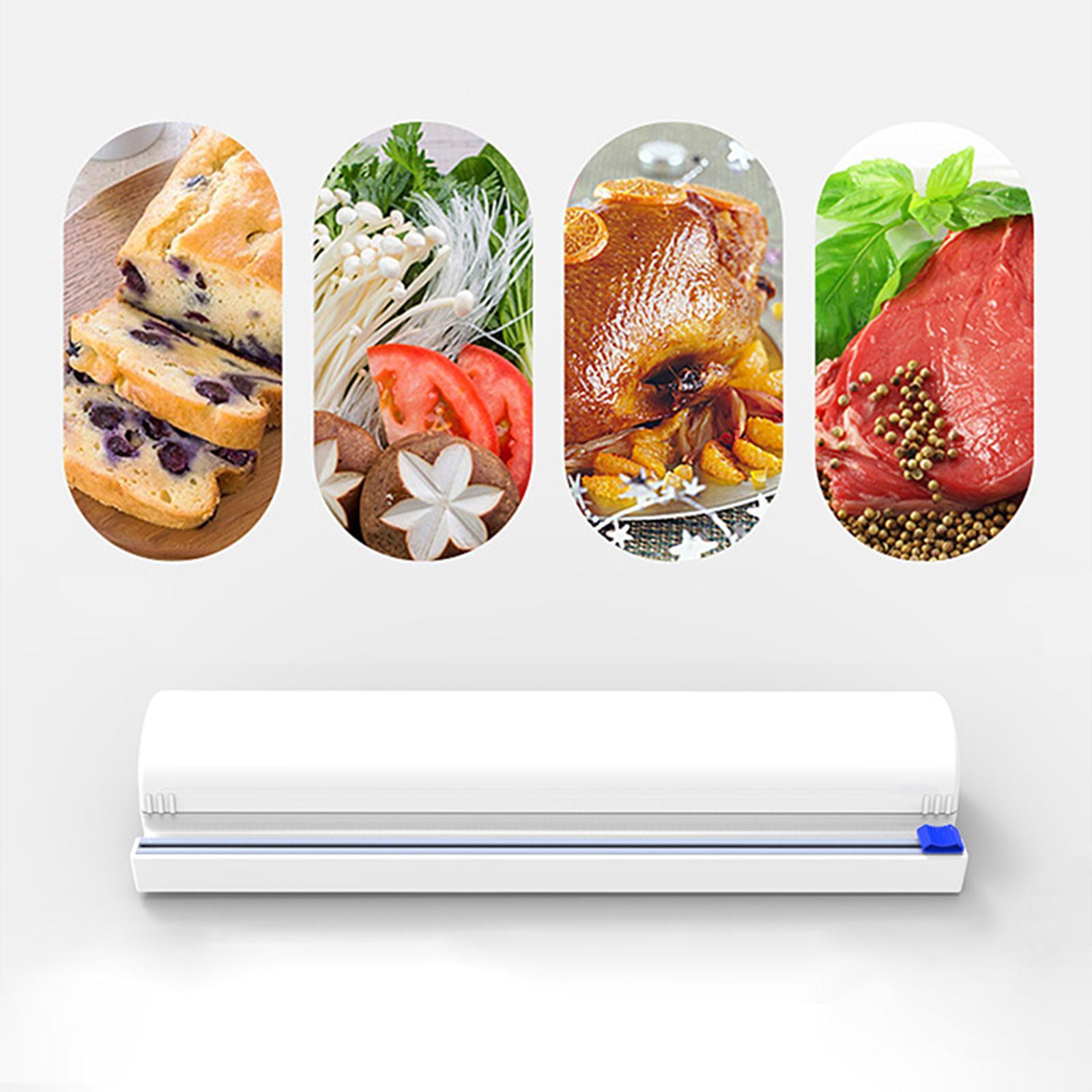 Cling Food Wrap Dispenser Wrap Cutter for Restaurant