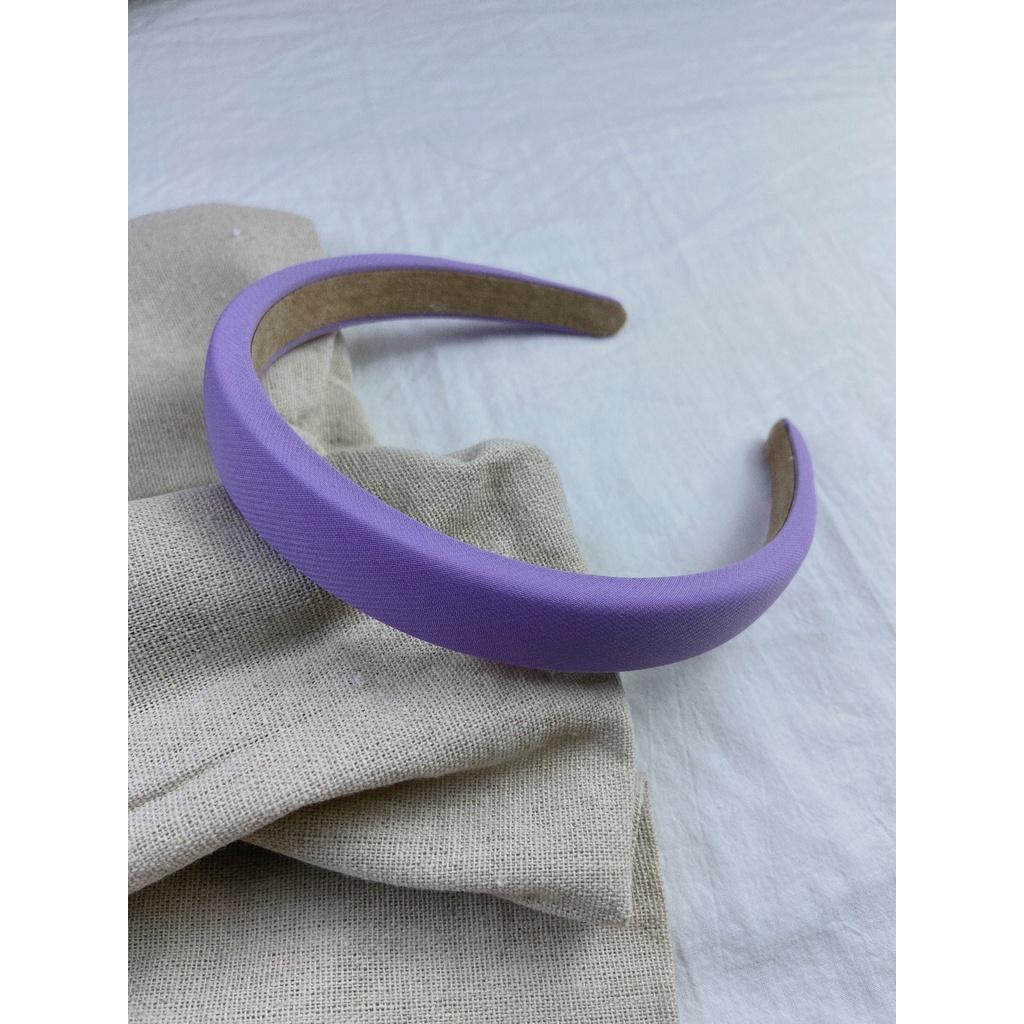 Bờm tóc băng đô bản to 1 màu cho bé, Băng đô cho bé Phong Cách Công Chúa- phụ kiện Hàn Quốc xinh cho bé gái Ongvove BTT2