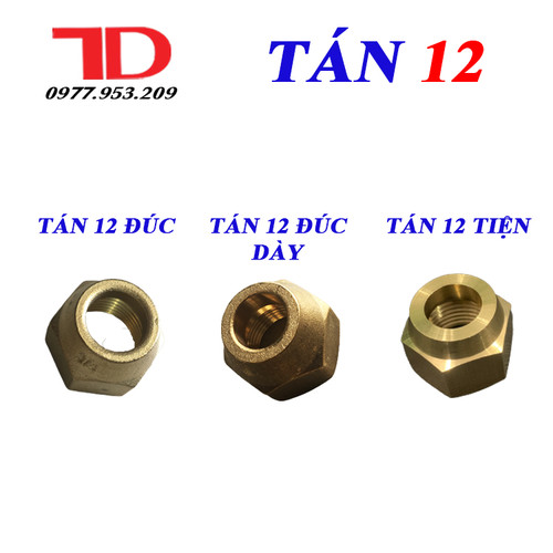 Tán ống đồng phi 12 các loại