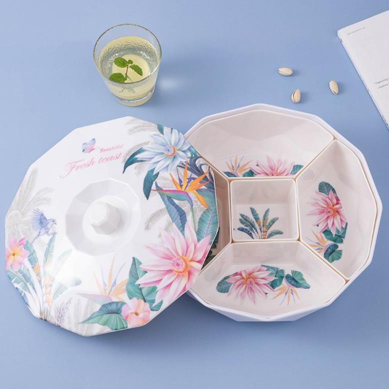 Khay Đựng Mứt Tết Trang Trí Phòng Khách Kiểu Dáng Bắc Âu