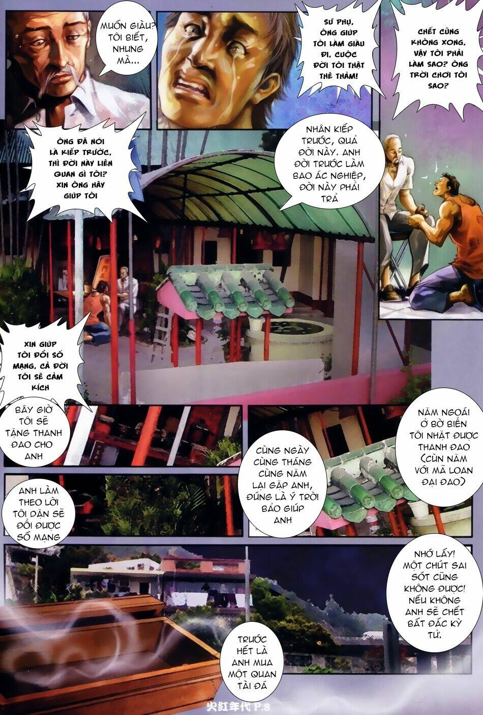 hỏa hồng niên đại hắc cốt đường chapter 22 7